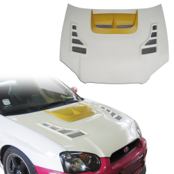 ModeloDrive FRP CUSC Louvred Hood w Inverted Duct > Subaru Impreza WRX 2004-2005 > 4/5dr image - 21