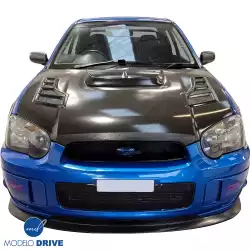 FRP CUSC Louvred Hood w Inverted Duct > Subaru Impreza WRX 2004-2005 > 4/5dr image - 3