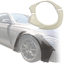 ModeloDrive FRP VP Wide Body Flares (front) > BMW 3-Series (F30) 2012-2018 > 4dr Sedan image - 10