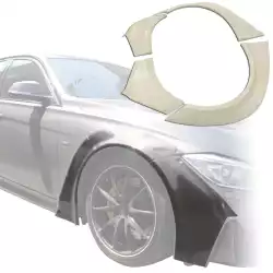 FRP VP Wide Body Flares (front) > BMW 3-Series (F30) 2012-2018 > 4dr Sedan image - 10