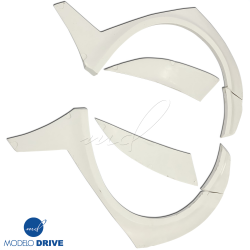 ModeloDrive FRP VP Wide Body Flares (rear) > BMW 3-Series (F30) 2012-2018 > 4dr Sedan image - 3