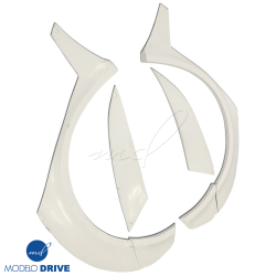 ModeloDrive FRP VP Wide Body Flares (rear) > BMW 3-Series (F30) 2012-2018 > 4dr Sedan image - 4