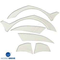 ModeloDrive FRP VP Wide Body Flares (rear) > BMW 3-Series (F30) 2012-2018 > 4dr Sedan image - 5