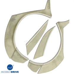 ModeloDrive FRP VP Wide Body Flares (rear) > BMW 3-Series (F30) 2012-2018 > 4dr Sedan image - 7