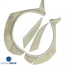 FRP VP Wide Body Flares (rear) > BMW 3-Series (F30) 2012-2018 > 4dr Sedan image - 7