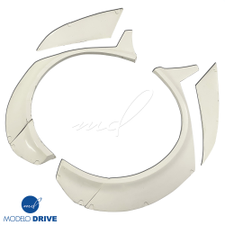 ModeloDrive FRP VP Wide Body Flares (rear) > BMW 3-Series (F30) 2012-2018 > 4dr Sedan image - 8