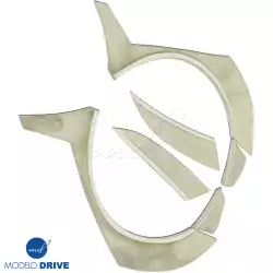 FRP VP Wide Body Flares (rear) > BMW 3-Series (F30) 2012-2018 > 4dr Sedan image - 9