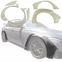 FRP VP Wide Body Flares Set > BMW 3-Series (F30) 2012-2018 > 4dr Sedan image - 1