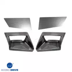 Carbon Fiber SMAD Headlight Housings 4pc > Nissan 240SX 1989-1994> 2/3dr image - 3