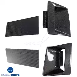 Carbon Fiber SMAD Headlight Housings 4pc > Nissan 240SX 1989-1994> 2/3dr image - 6