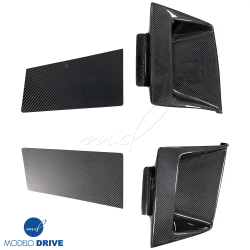 ModeloDrive Carbon Fiber SMAD Headlight Housings 4pc > Nissan 240SX 1989-1994> 2/3dr image - 7