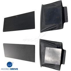 ModeloDrive Carbon Fiber SMAD Headlight Housings 4pc > Nissan 240SX 1989-1994> 2/3dr image - 9