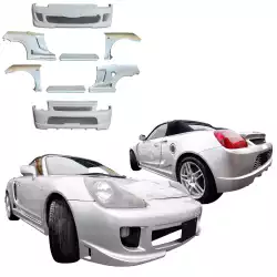 FRP TR-VM80 Wide Body Kit 8pc > Toyota MRS MR2 Spyder 2000-2005 image - 1