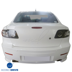 ModeloDrive FRP AEXE Rear Bumper > Mazda Mazda3 2004-2009 > 4dr Sedan image - 2