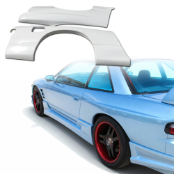 ModeloDrive FRP GCOR Wide Body 50mm Fenders (rear) > Nissan 240SX 1989-1994 > 2/3dr image - 1