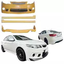 FRP KZ Body Kit 4pc > Kia Forte 2010-2013 image - 5