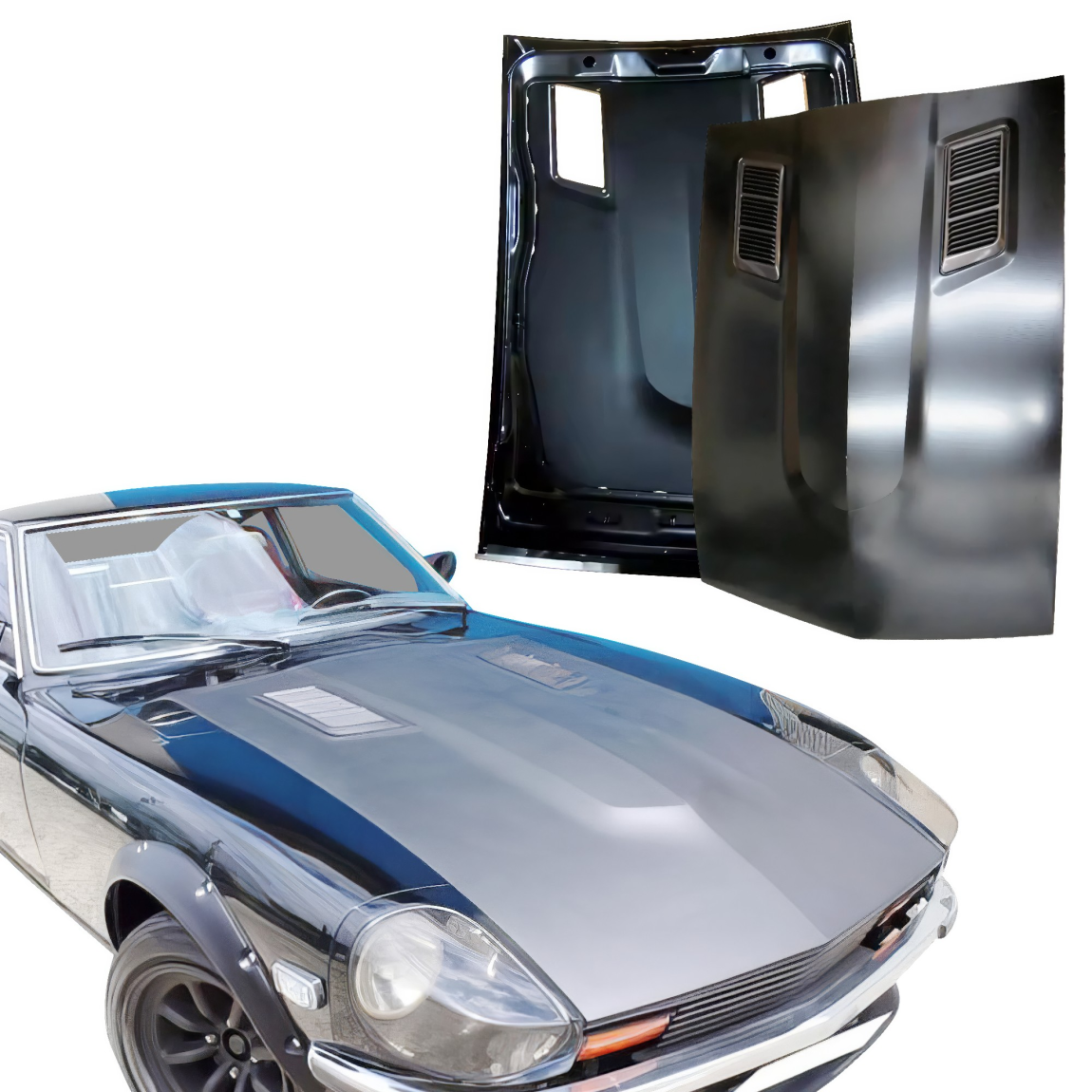 All kind of body kits for Datsun 260Z 1974. Exterior/Hoods 