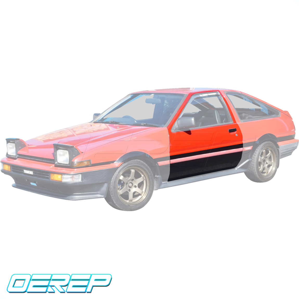 All kind of body kits for Toyota Corolla 1984. Exterior/Doors 