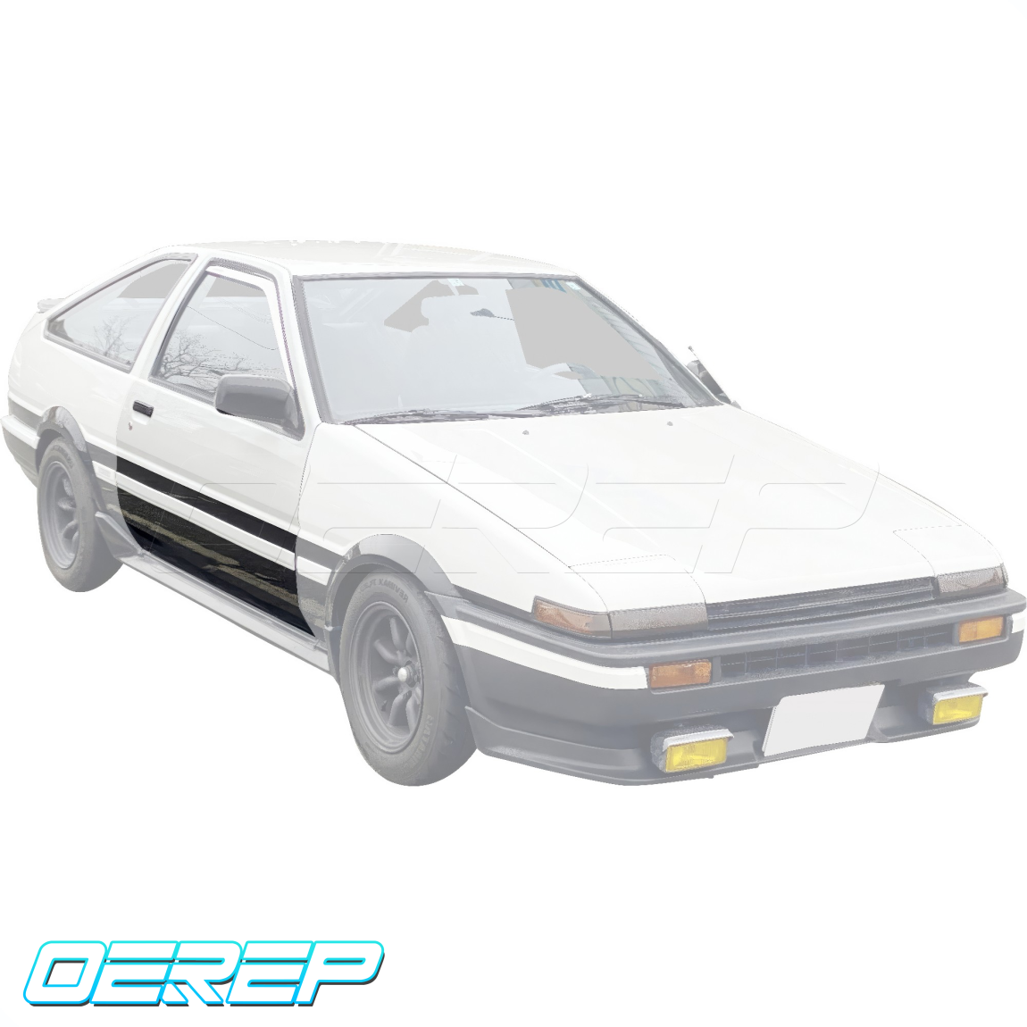 All kind of body kits for Toyota Corolla 1984. Exterior/Doors 