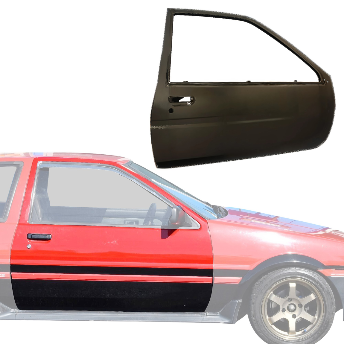 All kind of body kits for Toyota Corolla 1984. Exterior/Doors 