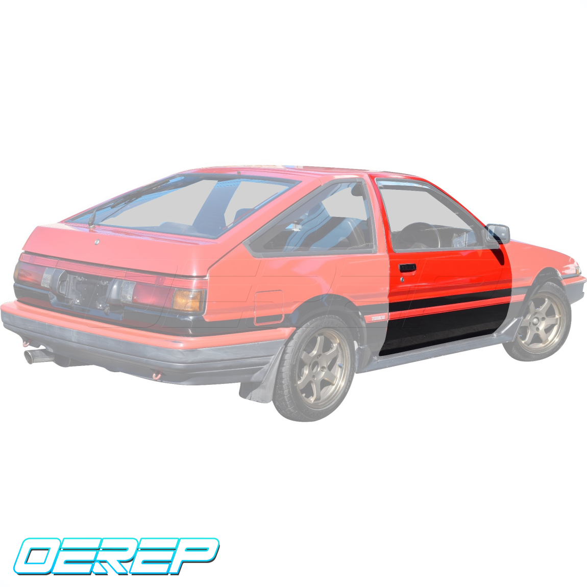 All kind of body kits for Toyota Corolla 1984. Exterior/Doors 