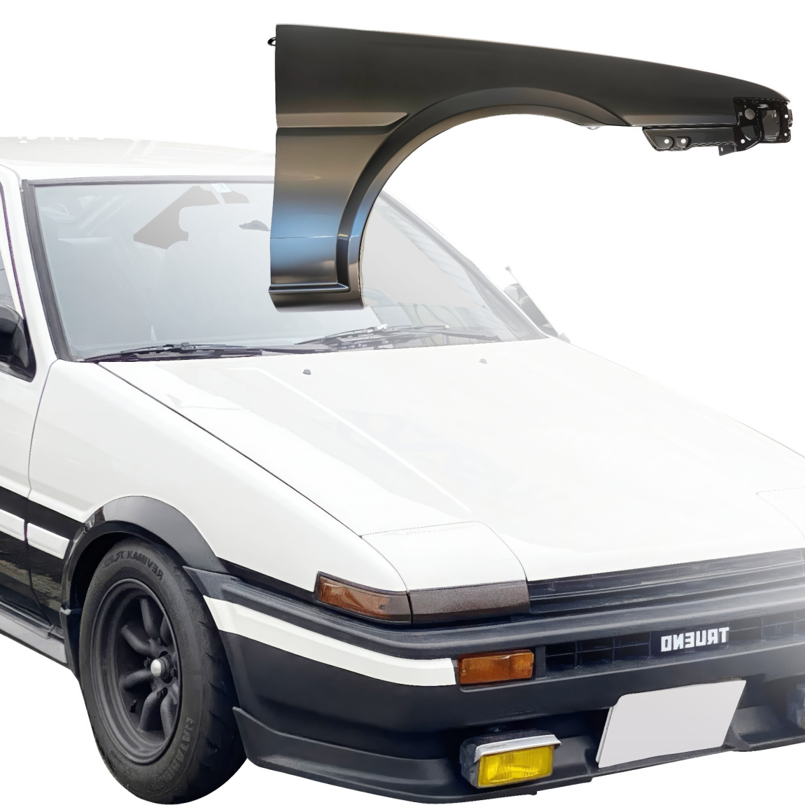 All kind of body kits for Toyota Corolla 1984. Exterior/Fenders 