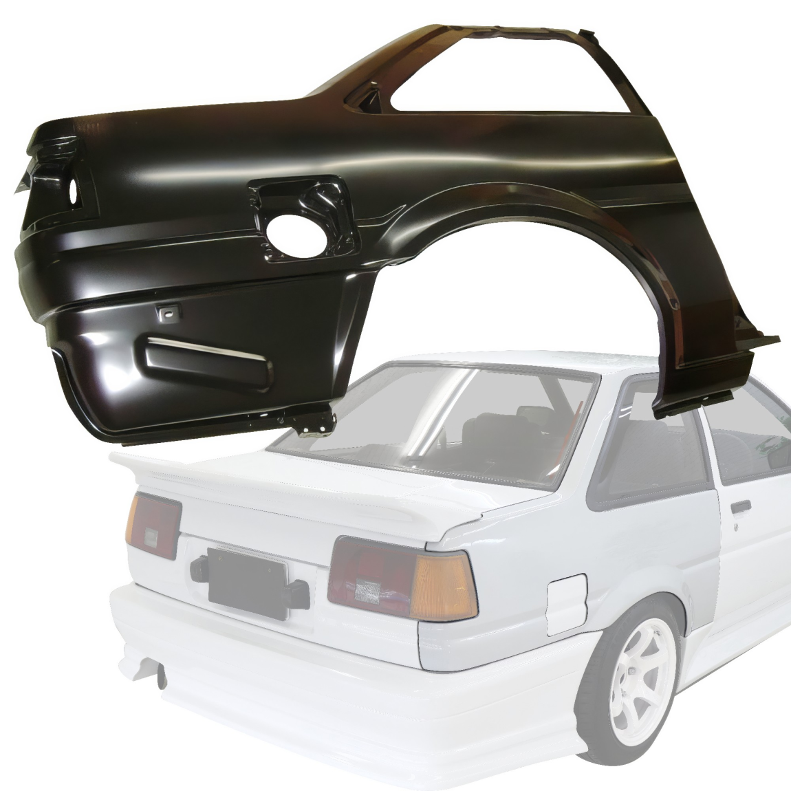 All kind of body kits for Toyota Corolla 1984. Exterior/Fenders 