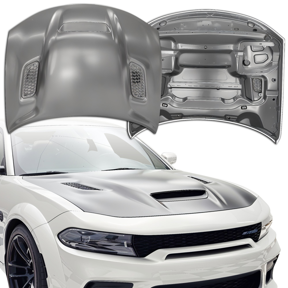 All kind of body kits for Dodge Charger 2015. Exterior/Hoods 