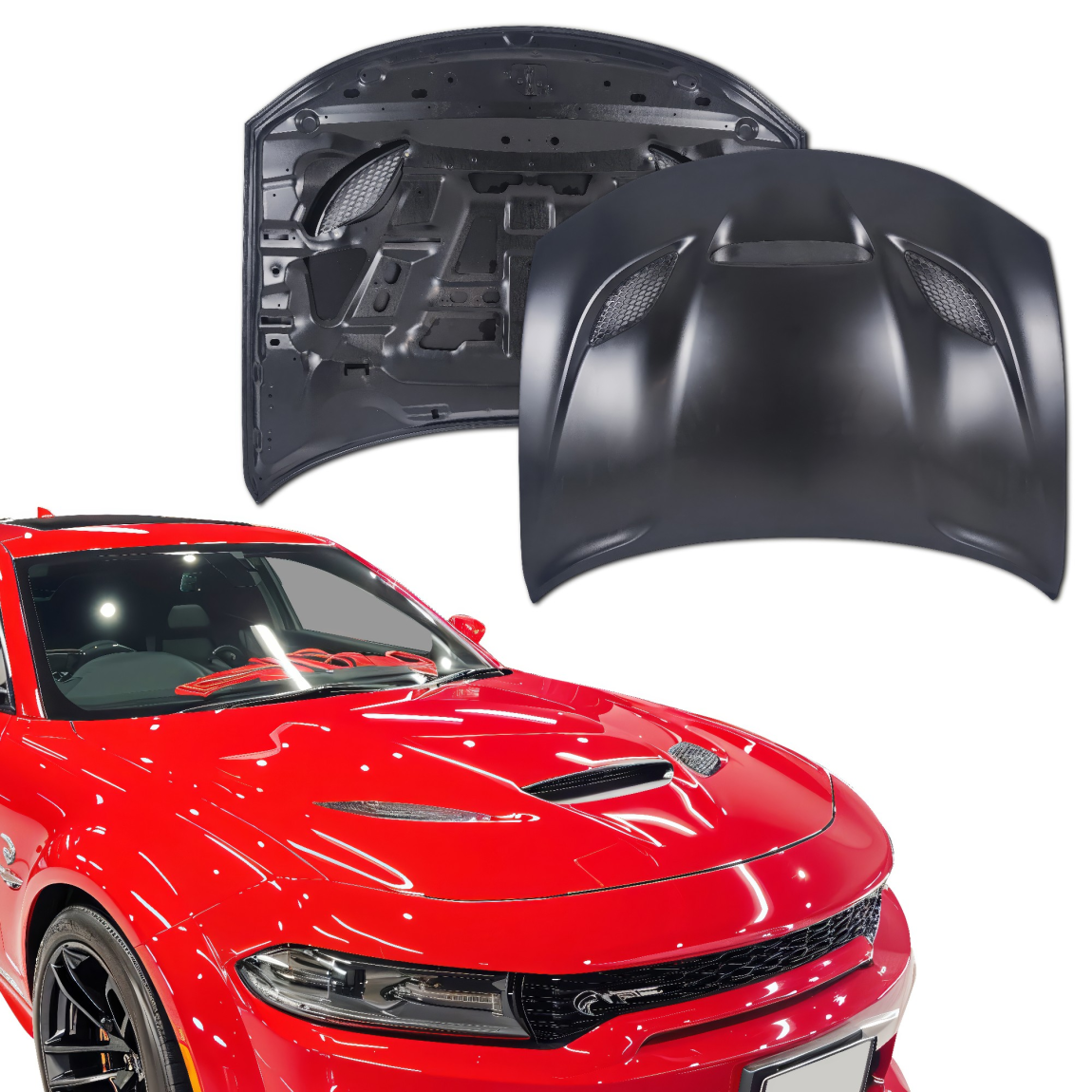 All kind of body kits for Dodge Charger 2015. Exterior/Hoods 