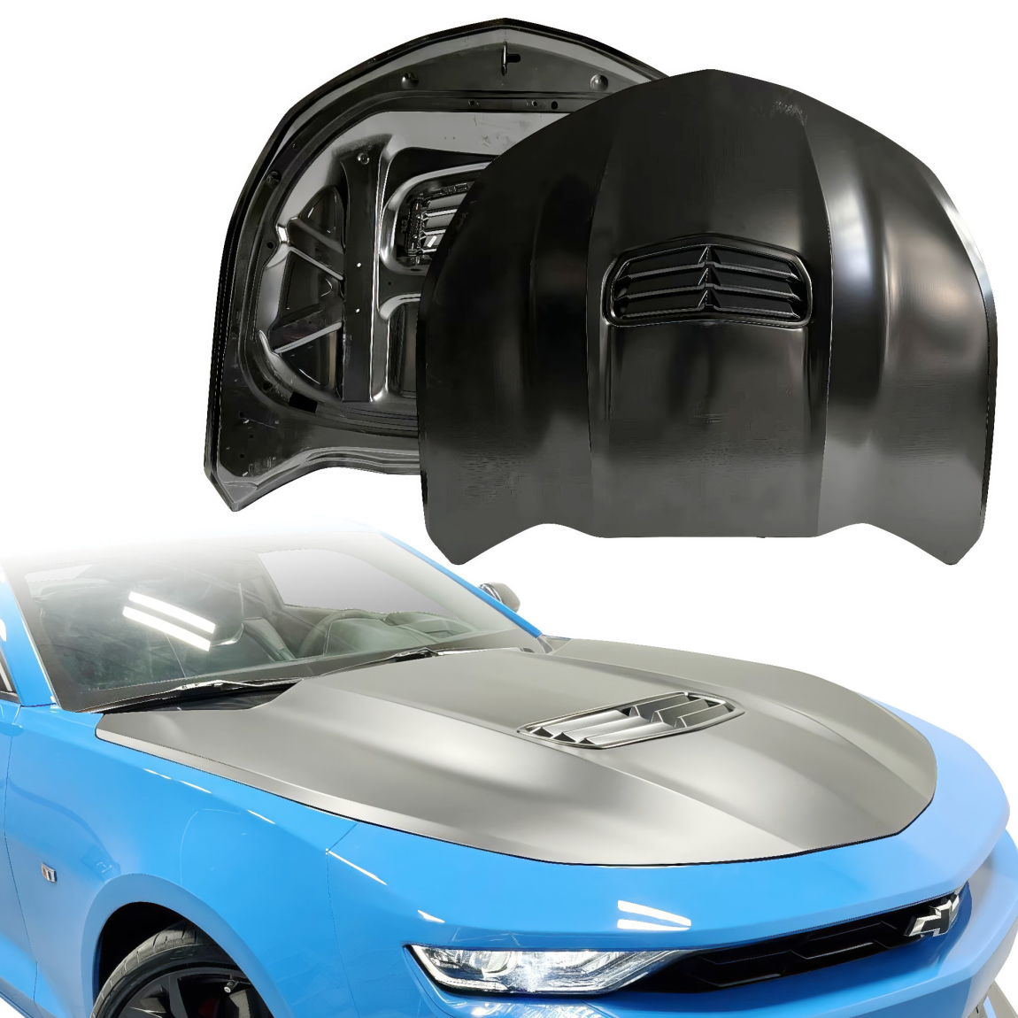 All kind of body kits for Chevrolet Camaro 2021. Exterior/Hoods 