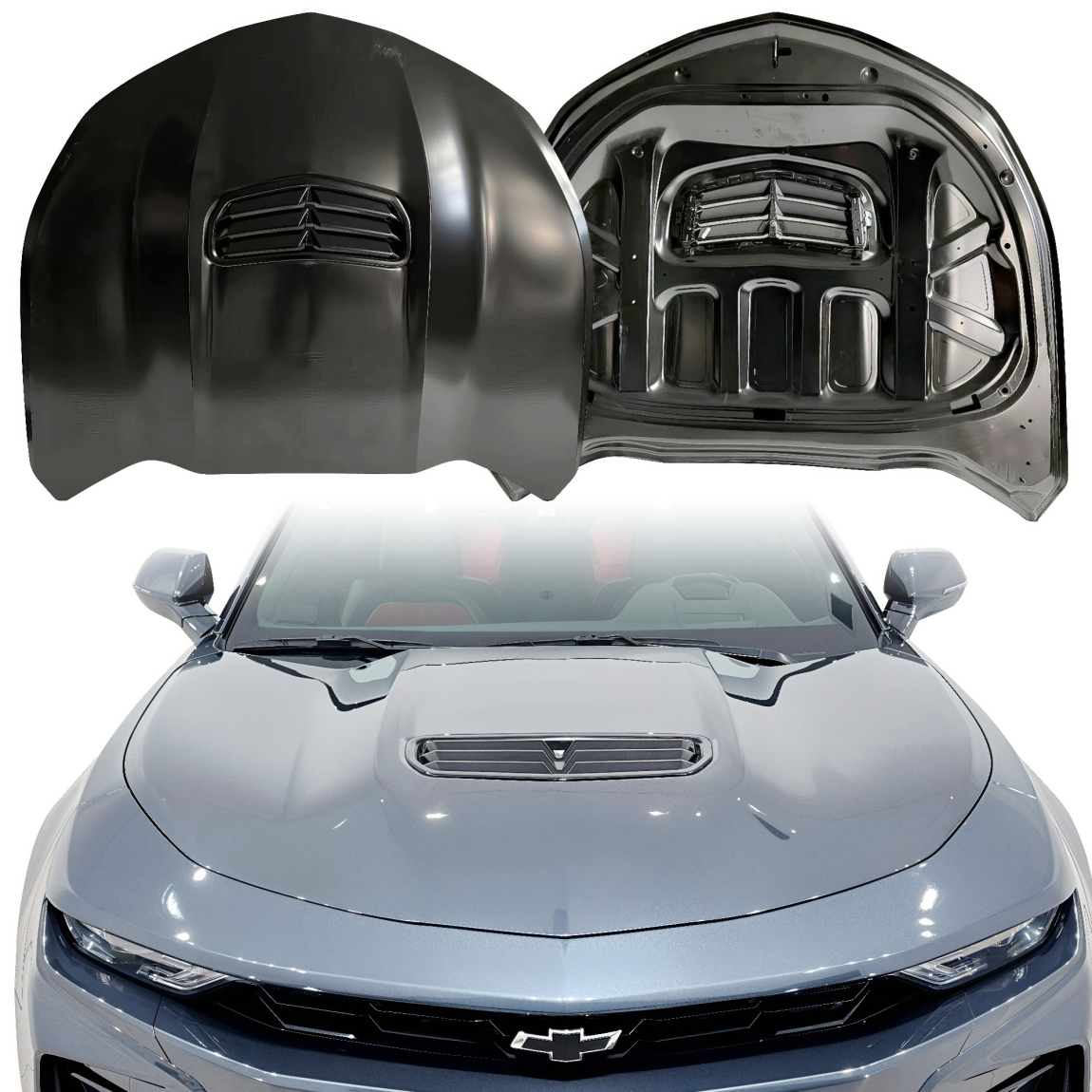 All kind of body kits for Chevrolet Camaro 2021. Exterior/Hoods 