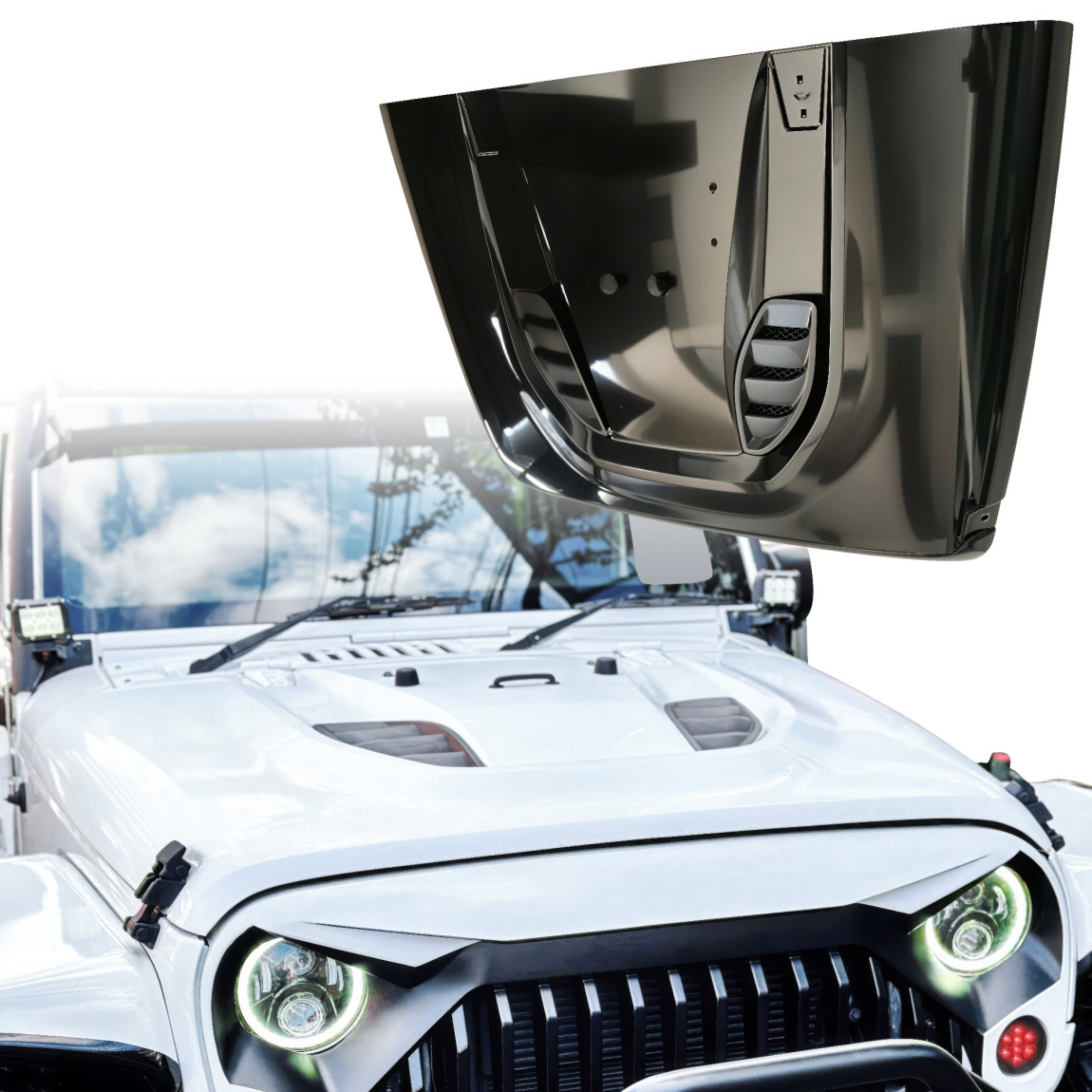 All kind of body kits for Jeep Wrangler 2007. Exterior/Hoods 