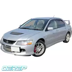 PP EVO9 Front Bumper w Lip Combo > Mitsubishi Evolution EVO8 EVO9 2003-2006 image - 2