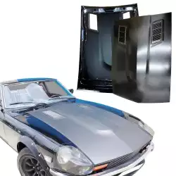 Steel 280-Style Dual Vent Hood > Datsun 260Z S30 1974-1974 image - 9