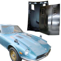 OEREP Steel 280-Style Dual Vent Hood > Datsun 260Z S30 1974-1974 image - 1