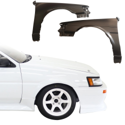 OEREP Steel OER Fenders (FRONT SET L R PAIR) > Toyota Corolla AE86 Levin 1984-1987 image - 2