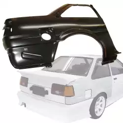 Steel OER Fender (RIGHT REAR QUARTER PANEL) > Toyota Corolla AE86 Levin 1984-1987 image - 3