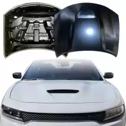 Steel SRT Scat Pack Hood > Dodge Charger 2015-2023 image - 22