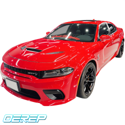 OEREP Steel SRT Hellcat 3-Scoop Hood > Dodge Charger 2015-2023 image - 21