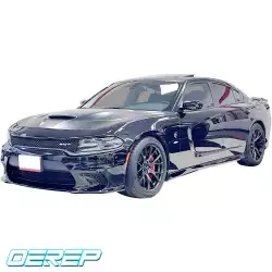 Steel SRT Hellcat 3-Scoop Hood > Dodge Charger 2015-2023 image - 12