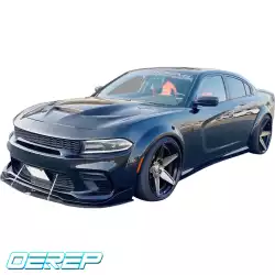 Steel SRT Hellcat 3-Scoop Hood > Dodge Charger 2015-2023 image - 15