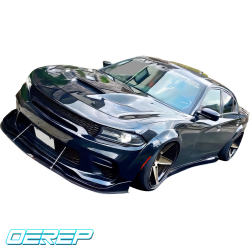OEREP Steel SRT Hellcat 3-Scoop Hood > Dodge Charger 2015-2023 image - 17
