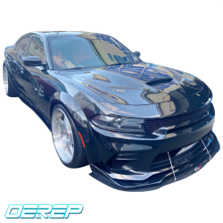 OEREP Steel SRT Hellcat 3-Scoop Hood > Dodge Charger 2015-2023 image - 19