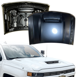 OEREP Steel 2500 Hood > Chevrolet Silverado 2500 2017-2019 image - 20