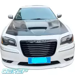 Steel SRT Hellcat 3-Scoop Hood > Chrysler 300C 2015-2023 image - 17