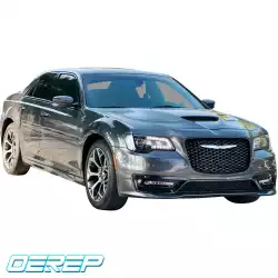 Steel SRT Hellcat 3-Scoop Hood > Chrysler 300C 2015-2023 image - 23