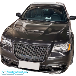 OEREP Steel SRT Hellcat 3-Scoop Hood > Chrysler 300C 2015-2023 image - 2