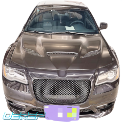 OEREP Steel SRT Hellcat 3-Scoop Hood > Chrysler 300C 2015-2023 image - 3