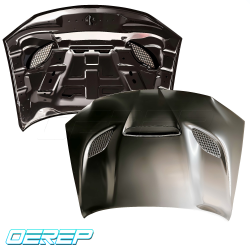 OEREP Steel SRT Hellcat 3-Scoop Hood > Chrysler 300C 2015-2023 image - 4