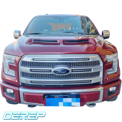 OEREP Steel GT500 Style Hood W/ Air Vent Scoop Hood > Ford F150 2015-2020 image - 13